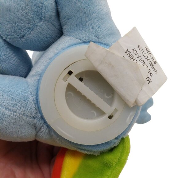 My Little Pony Rainbow Dash Piggy Bank Plush 2016 Blue Rainbow Read - Picture 5 of 8